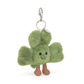 Amuseables Shamrock Bag Charm by Jellycat