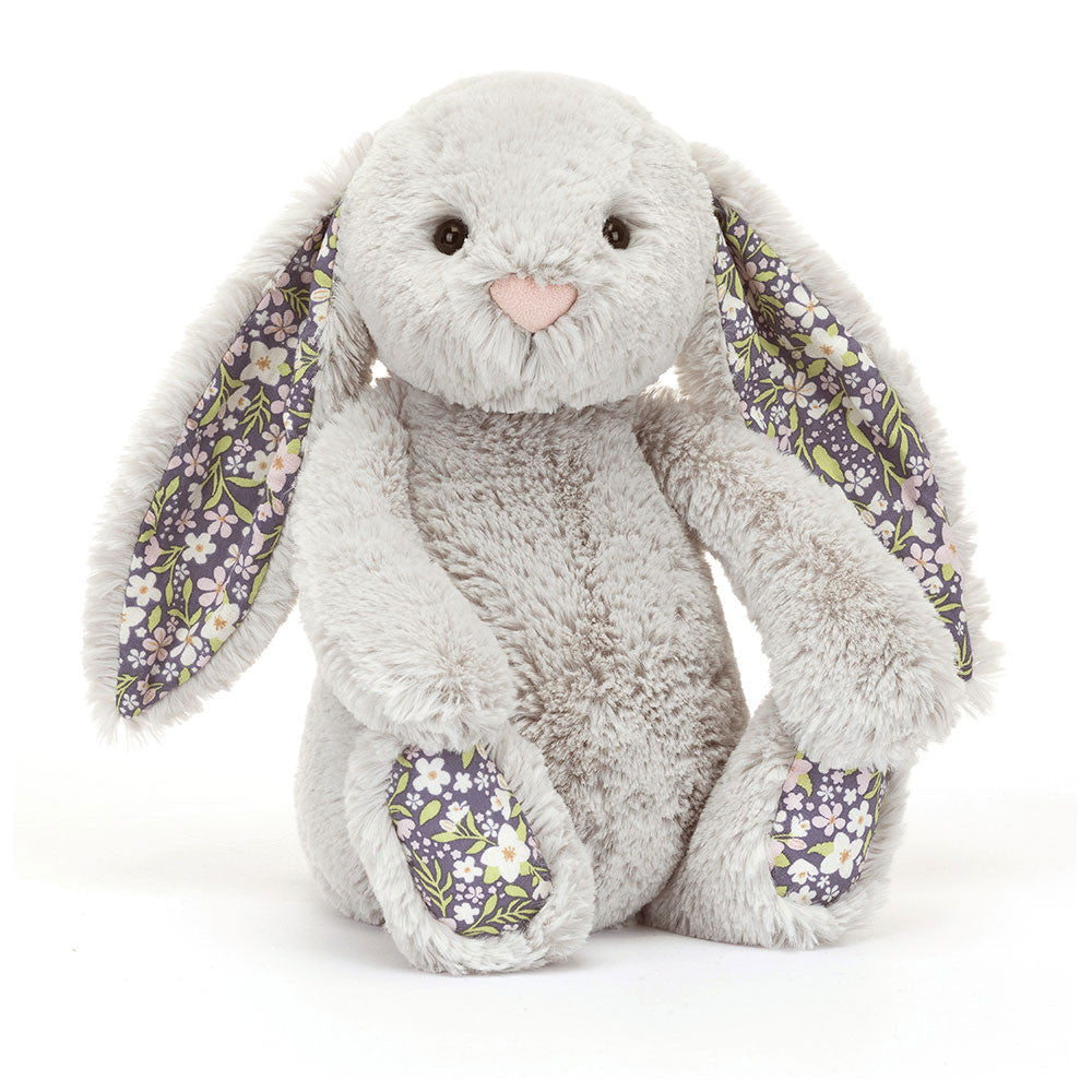 Jellycat Bashful Bunny Blossom Silver Bunny 'Bloom' (Medium)