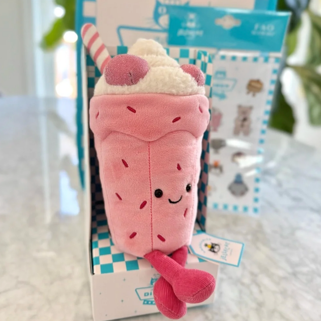 Jellycat Diner Milkshake Full Set