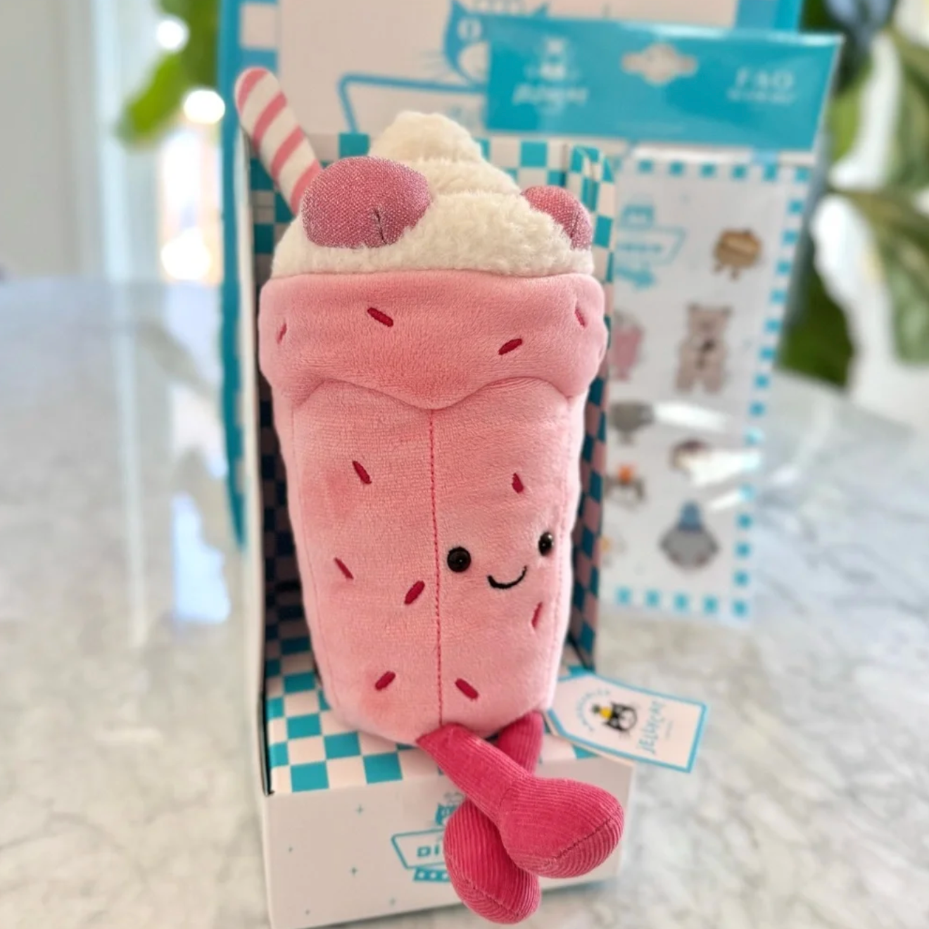 Jellycat Diner Milkshake Full Set