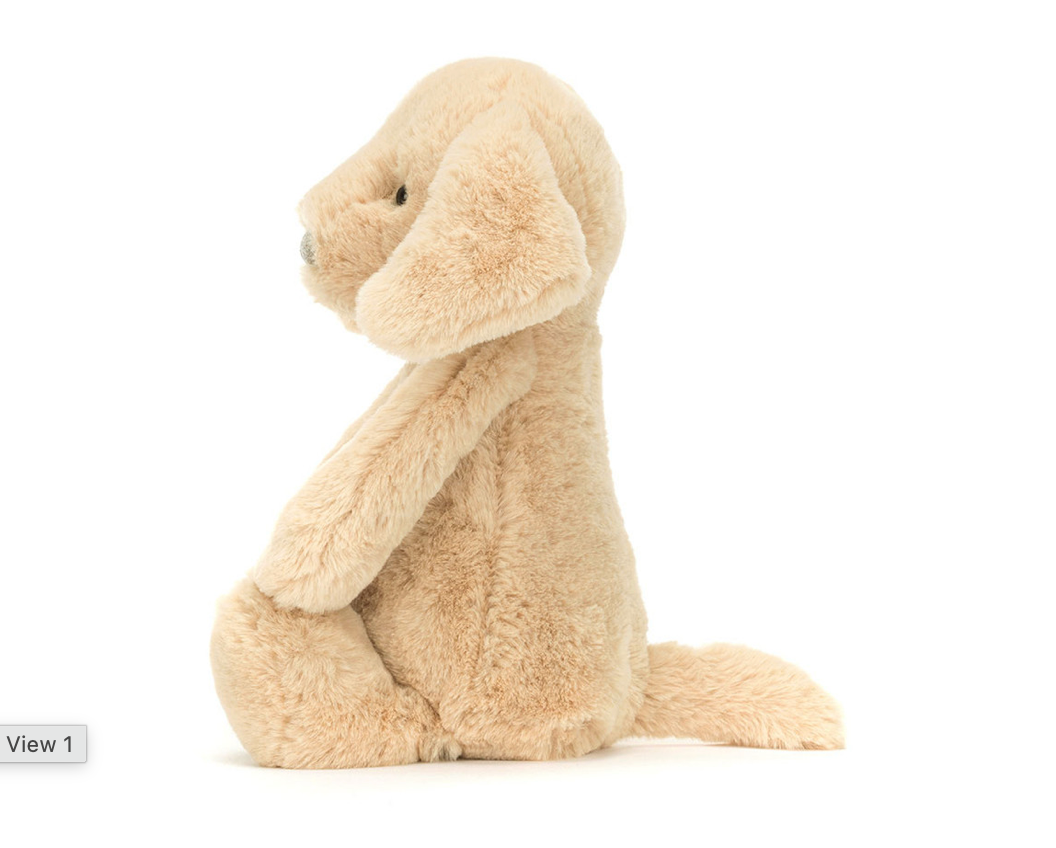 Jellycat Original Bashful Luxe Puppy Orlando